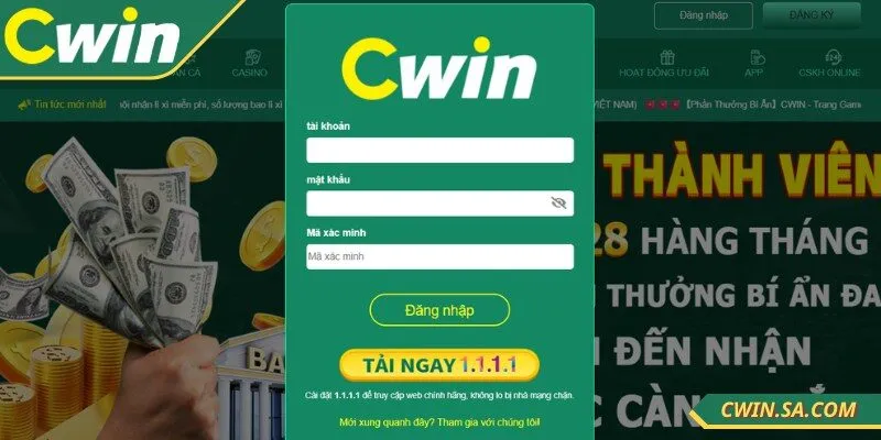 Đăng Nhập Cwin Không Lỗi: Hướng Dẫn Nhanh Dễ Thực Hiện 2 Hướng dẫn truy cập với 4 bước trong phút mốt